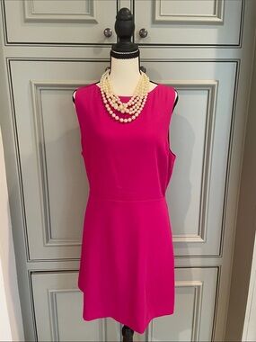 Aritzia Babaton Sleeveless Mini Dress in Fuchsia Excellent Condition 12